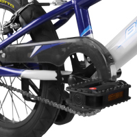 Bicicleta BENOTTO Cross AGRESSOR R16 1V. Niño Frenos ”V” Ruedas Laterales Acero Azul Marino/Blanco/Azul Talla:UN