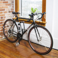 Soporte de pared CLUG para Bicicleta MTB XXL Plus 70-81mm Blanco-Naranja